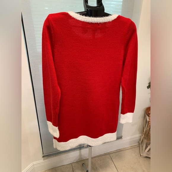 Festive Red Christmas Tree Sweater - Picture 5 of 11